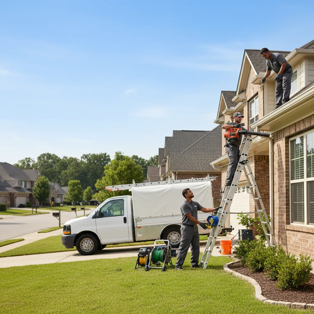 Home Gutter Service in Fentress, TX near me